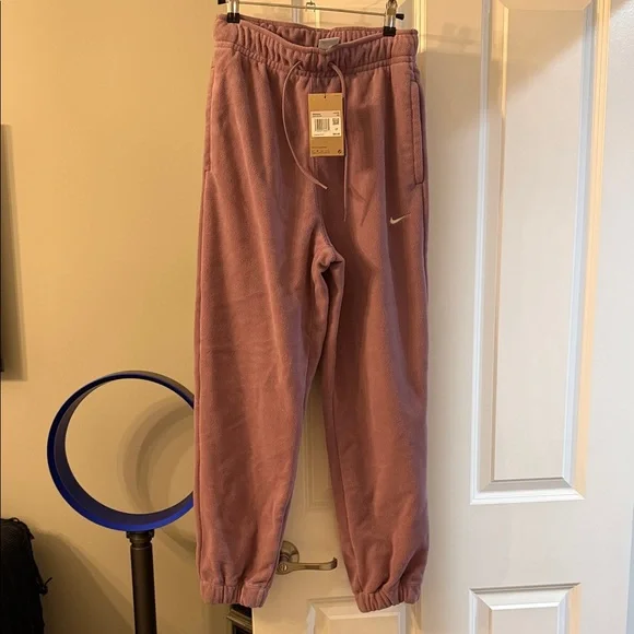 Nike Women's Dusty Pink Joggers - Picture 1 of 6